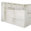 Merax dagbed, eenpersoonsbed 140x200 cm met uitschuifbed, Productafbeelding-voorbeeld 5