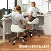 HOMCOM Stolek na kolieskach – pracovný stolík s Náhľad obrázku produktu 4