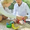 Ulanik Montessori drevená hračka „Dúha“, malá – drevená Náhľad obrázku produktu 2