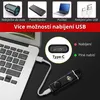2x Osobní Alarm 130 dB s LED Světlem – Dobíjecí USB-C – Náhled obrázku produktu 8