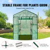 VEVOR Foliengewächshaus 141x141x200cm Tomatengewächshaus Produktbild-Vorschau 3