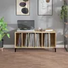 Plattenschrank Sonoma-Eiche 100x38x48 cm Holzwerkstoff Produktbild-Vorschau 3