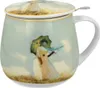 Tazza Duo barrel con infusore 430 ml Tazza Monet colorata Anteprima dell’immagine prodotto 5