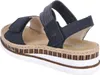 Rieker Damen-Sandalette Pazifik-Blau, Farbe:blau, EU Produktbild-Vorschau 15