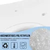 A close-up of a white textured surface with a blue overlay containing text and icons. Produktbild-Vorschau