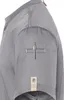 KARLOWSKY Herren Kochjacke GREEN Kurzarm Modern Platingrau Produktbild-Vorschau 8