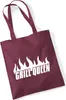 Huuraa Jutebeutel Grill Queen Flammen 10 Liter Burgundy Produktbild-Vorschau 1