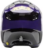 FOX V3 Drip Motocross Helm, schwarz/lila, M (57/58) Produktbild-Vorschau 5