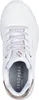 A top-down view of a white sneaker. Voir les images du produit