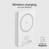 Powerbanka SBS 5000 mAh bezdrôtová magnetická biela Náhľad obrázku produktu 5