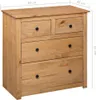 vidaXL Sideboard 80x40x83 cm pin panama Voir les images du produit 7