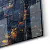 DEQORI Glasbild Echtglas 4x30x60 cm 'Blick auf San Produktbild-Vorschau 5