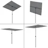 In And OutdoorMatch Parasol 360° Abigail - 120-200x180x130 Voir les images du produit 4