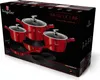 Berlinger Haus Granit Topfset Bh-1222 Rot Metallic Line 10 Produktbild-Vorschau 7