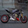 Strisce per pneumatici moto rosso fluo 7 mm x 6 mt con Anteprima dell’immagine prodotto 7