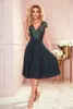 Numoco Spitzenkleid für Damen Linda grün L Produktbild-Vorschau 3