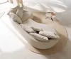 DELIFE Big-Sofa Edina 330x170 cm Bouclé Creme-Weiß Produktbild-Vorschau 5