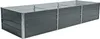 Metall Blumenbeet Hochbeet 240x80x45 cm Grau Pflanzbeet Produktbild-Vorschau 4