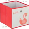 Scaffale per bambini Relaxdays con 4 contenitori, Anteprima dell’immagine prodotto 5