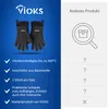 Ofenhandschuhe 2x Backhandschuhe Topfhandschuhe Schwarz Produktbild-Vorschau 8