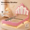 INONEFT Polsterbett Kinderbett 90x200cm, Prinzessin Bett Produktbild-Vorschau 10