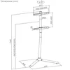 Maclean support au sol pour TV 32-70" max. VESA 400x400 Voir les images du produit 10