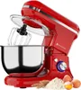 KitchenBrothers Küchenmaschine 1200W Rot - 5L Rührschüssel Produktbild-Vorschau 1