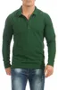 Mivaro Herren 3er Pack Poloshirt Langarm - aus reiner Produktbild-Vorschau 2