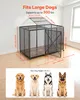 VEVOR Hundekäfig Hochbelastbar 1626x837x1037 mm, Hundebox Produktbild-Vorschau 2