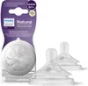 A package of Philips Avent Natural Response Teats, with two teats shown in the foreground. Produktbild-Vorschau