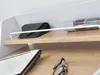 Biurko minimalistyczne RENO - białe / dąb sonoma Podgląd zdjęcia produktu 4