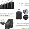 Juskys Hartschale Kofferset Reisekoffer 4 teilig - Produktbild-Vorschau 10