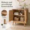 COSTWAY Badkamerkast met 2 draaideuren, badkamerkast met 2 Productafbeelding-voorbeeld 5