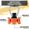 Safetytex Single Endfitting für Airlineschiene 10 Stück Produktbild-Vorschau 2