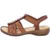 Rieker Damen Sandale Sandalette T-Riemen Flechtoptik 60809, Produktbild-Vorschau 10