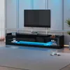 MODFU TV stolek High Gloss Lowboard s LED osvětlením, Náhled obrázku produktu 2