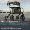 Helavo Outdoor Rollator mit Luftbereifung – Faltbarer Produktbild-Vorschau 6