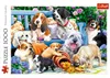 Trefl, Honden in de tuin, 1000 stukjes, dieren, geschikt Productafbeelding-voorbeeld 5