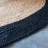 Tapis ronds en jute Mrcarpet Nature/antraciet 200cm Voir les images du produit 9