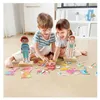 Magnetické puzzle na obliekanie Hape Náhľad obrázku produktu 1