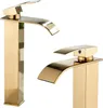 Waschbeck armatur, Wasserhahn Bad Waterfall, Arbeitsplatte, Produktbild-Vorschau 1