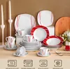 60 pcs. service de table, service combiné en porcelaine, Voir les images du produit 3