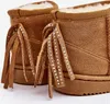 Kinder Gefütterte Schneestiefel Mit Fransen Camel Mikyla 24 Produktbild-Vorschau 7