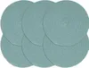 vidaXL Tischsets 6 Stk. Grün 38 cm Rund Baumwolle Produktbild-Vorschau 4