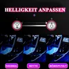 Auto LED Innenraumbeleuchtung, Faseroptik, 16 Mio. Farben, Produktbild-Vorschau 6