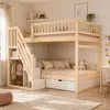Flieks Etagenbett 140x200cm mit Kleiderschrank und Produktbild-Vorschau 2