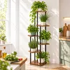 Relaxdays plantenstandaard, met 4 vlakke plateaus, hoogte x Productafbeelding-voorbeeld 6