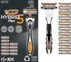 Afeitadora híbrida BIC 5 Flex para hombres, afeitadora Vista previa de la imagen del producto 6