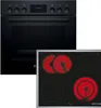 Bosch Einbau-Herd-Set HND211GB1, HEF113BB0 + HEZ438201 + Produktbild-Vorschau 1