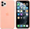 Apple étui silicone iPhone 11 Pro Max pamplemousse Voir les images du produit 5